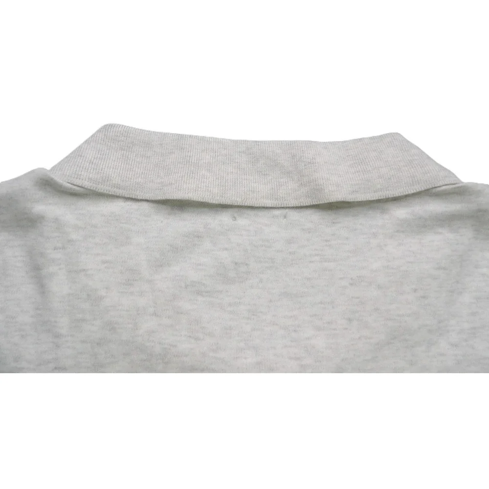 Polo Ralph Lauren Shirt Men XL Classic Fit Gray Cotton Short Sleeves Flesh Pony